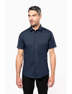 K-KA531-SHORT-SLEEVED COTTON/ELASTANE SHIRT 2